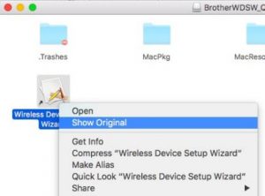 Open Brother Wireless Printer Setup Mac Wizard file