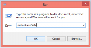 Outlook Safe Mode
